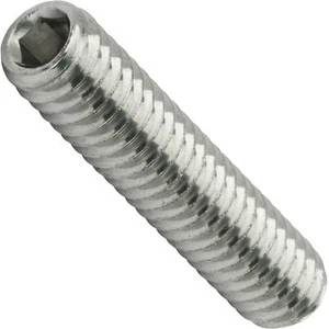 1/4-20 x 7/16" Socket Set Screws Allen Drive Cup Point Stainless Steel Qty 25 - Picture 1 of 6