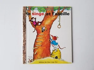 Livre LE SINGE ET L'ABEILLE - Un petit livre d'or n° 357 - Deux coqs d'or - 1978 - Imagen 1 de 6
