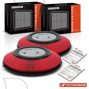 2x Engine Air Filter for Nissan D21 Pickup 90-94 Frontier 98-04 Pickup Xterra - Picture 1 of 8