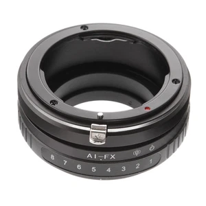 Tilt Adapter for Nikon AI F Mount Lens to Fujifilm Fuji FX X-Pro2 X-A5 X-E3 X-T2 - Picture 1 of 11