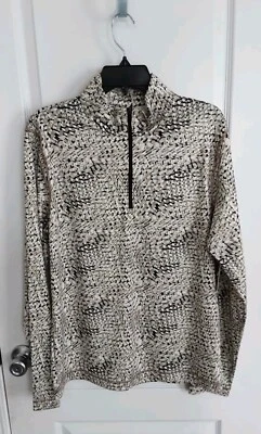 Tek Gear Men's 1/4 Zip Pullover Long Sleeve Active Wear Size: XXL MSRP $50 - Image 1 of 2