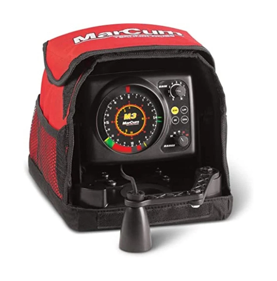 MarCum M3L Lithium Equipped Flasher System | Ice Fishing Gear | Fish Finder |... - Image 1 of 4