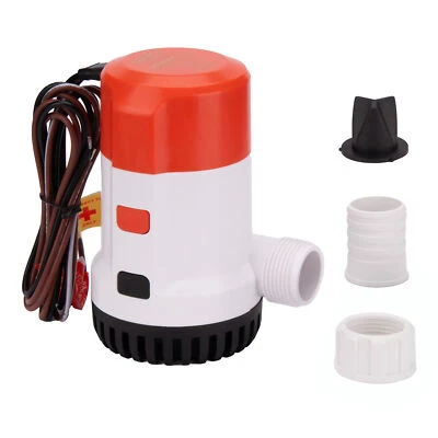 12V SEAFLO 2000GPH Automatische Bilgenwasserpumpe Elektronische Timer-Erkennung