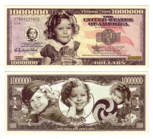 ONE MILLION DOLLARS SHIRLEY TEMPLE - Picture 1 of 1