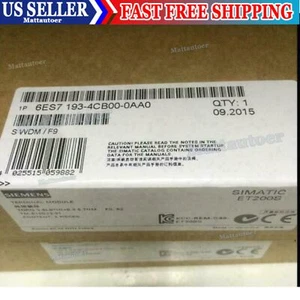 New Siemens 6ES7 193-4CC20-0AA0 6ES7193-4CC20-0AA0 Terminal module for ET 200S - Picture 1 of 5
