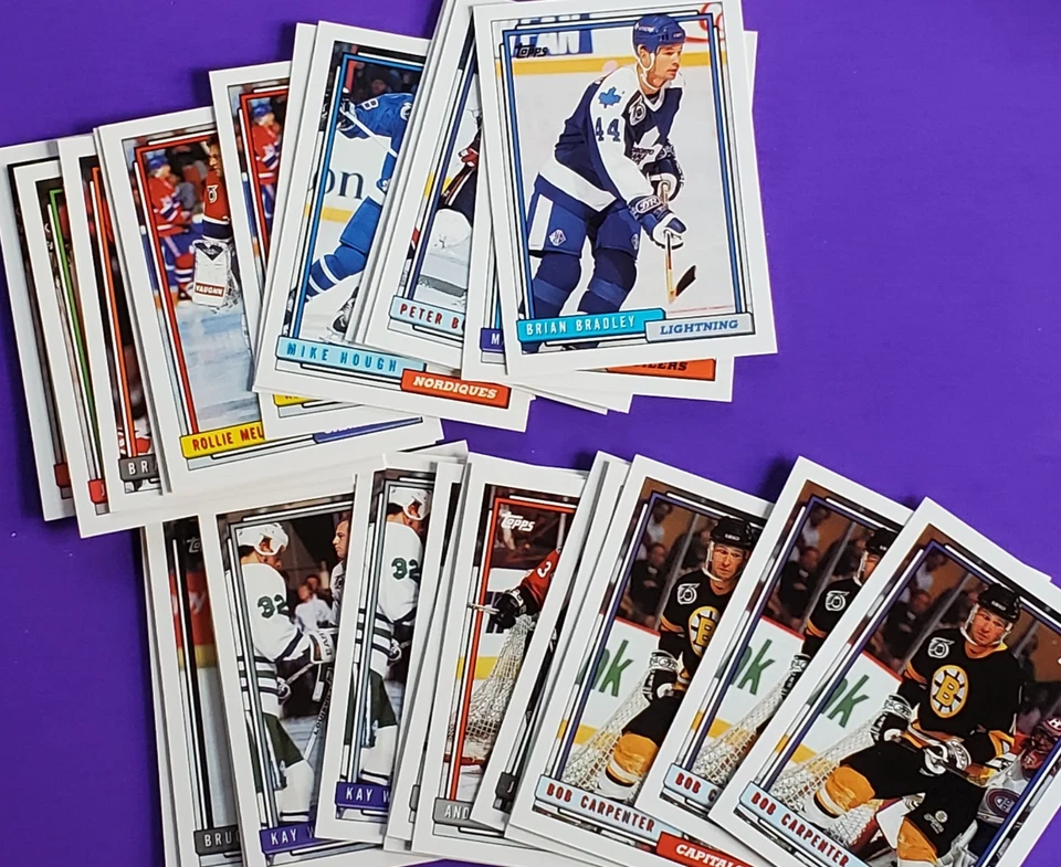 1992-93 TOPPS HOCKEY TRADING CARDS 261-390 YOU PICK 50% OFF 2+ - Image 1 of 1