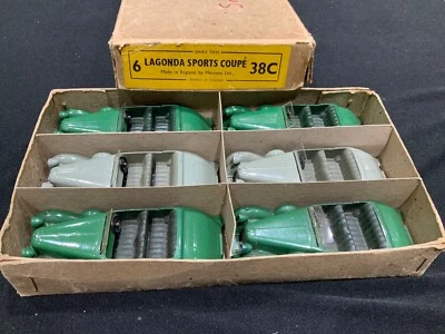 Dinky Toys 38C Lagonda Sports cupé caja comercial con 6 modelos Foto 1 de 4
