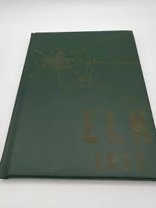 Annuario liceo Elkhorn 1951 L'alce Elkhorn Wisconsin - Foto 1 di 3