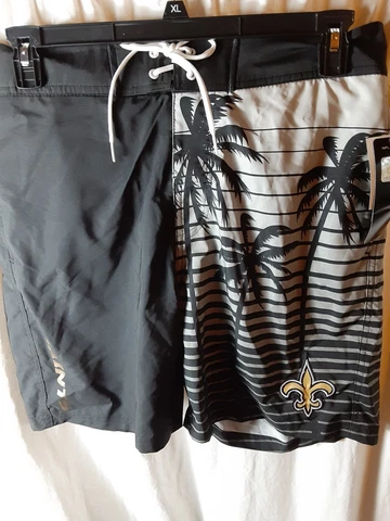 New Orleans Saints Men's G-III Swim Trunks Small, XL or XXL Cover