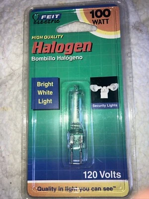 Feit Electric High Quality Light Bulb, 100W, 120V, Clear GY6.35 Base - Image 1 of 2