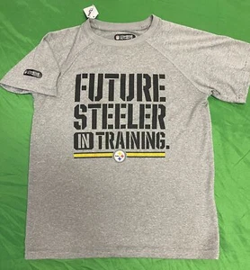 NFL Pittsburgh Steelers Under Armour Heat Gear T-Shirt Youth Small 6-8 - Picture 1 of 3