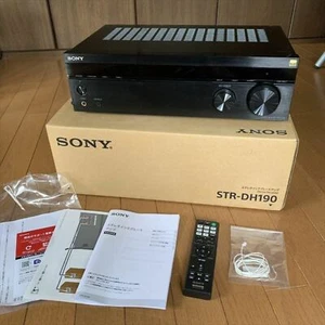 Amplificatore stereo SONY STR-DH190 Bluetooth ingresso phono corrispondenza A... - Foto 1 di 2