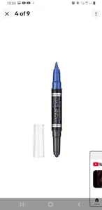 Rimmel magnifeyes double ended shadow and liner -004 dark said of blue - Picture 1 of 2