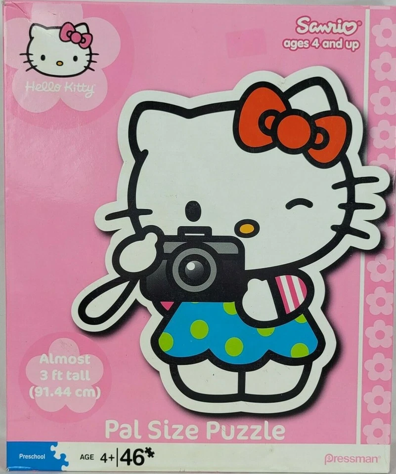 Rompecabezas Hello Kitty con cámara tamaño Pal - casi 3' de alto Foto 1 de 2