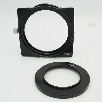 Canon holder for gelatin filter genuine w/52mm ring from Japan #B159 - Image 1 of 4