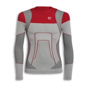 Ducati Cool Down 2 Long Sleeve Functional Shirt NEW - Picture 1 of 2
