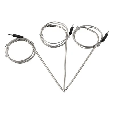 MARKENLOS Grill Temperature Sensor Sensor Replacement 3 Piece Pack for BBQ Thermometer