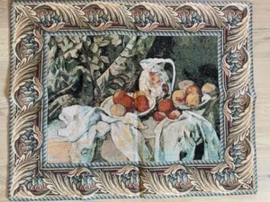 Corona Dekor Wandteppich Wandbehang - OBST STILLLEBEN - satte neutrale Farben - NEU - Bild 1 von 9