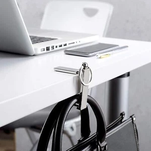 Purse Handbag Hook Hanger Holder for Table Desk,2-in-1 Purse Hook for Table &... - Picture 1 of 7