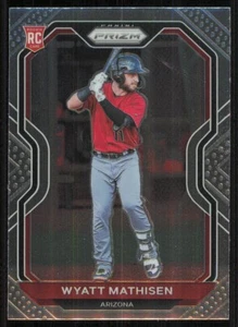 2021 Panini Prizm #84 Wyatt Mathisen RC - Picture 1 of 2
