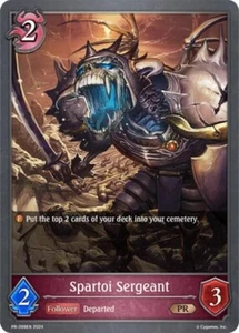 Spartoi Sergeant Foil - PR-099EN - NM - Shadowverse Evolve - Picture 1 of 1