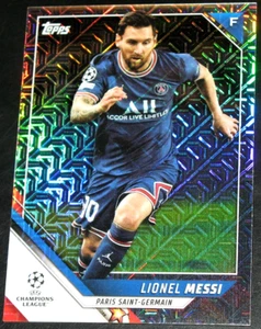 2021-22 Topps UCL Japanese Edition Lionel Messi Chrome Mojo Refractor 2022 - Picture 1 of 2