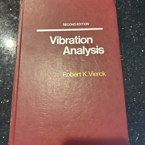 1979 VIBRATION ANALYSIS VINTAGE MATHEMATICAL MATH SCIENCE TEXT BOOK - Bild 1 von 1