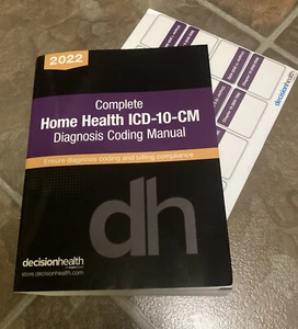The 2022 Complete Home Health ICD-10-CM Diagnosis Coding Manual - Picture 1 of 4