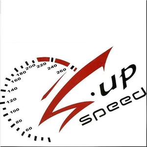 CAR HOOD SIDE FENDER DECORATION DECAL STICKER TACHOMETER SPEED UP RACING #1 - Picture 1 of 2