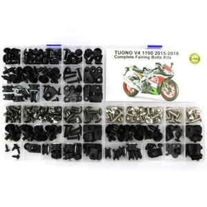 Full Fairing Bolt Kit Body Screws Fit For Aprilia Tuono V4 1100 2015-2018 2017 - Imagen 1 de 17