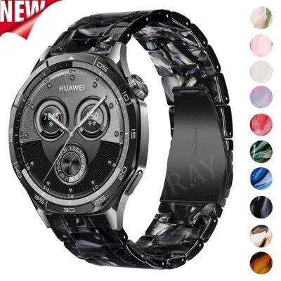 18mm/20mm/22mm Resin Plastic Watch Band Universal Replacement Smart Wrist Strap - Image 1 of 4