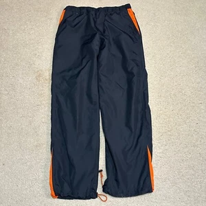 Vintage Y2K 2000s Old Navy Embroidered Logo Baggy Wide Leg Trackpants Size S - Picture 1 of 8