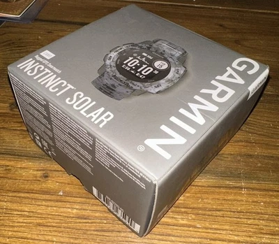 Garmin Instinct Solar Camo Edition, Schiefergrau. Outdoor-Uhr, in OVP - Bild 1 von 4