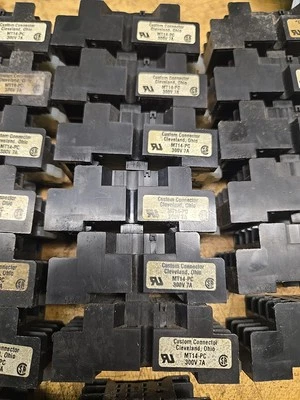 6pcs - Custom Connector Relay Socket MT14-PC 14-Pin 4 Pole 300 V 10 A (1C6) - Image 1 of 4