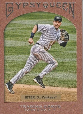 2011 Topps Gypsy Queen Derek Jeter Framed Paper #90 784/999 - Image 1 of 2