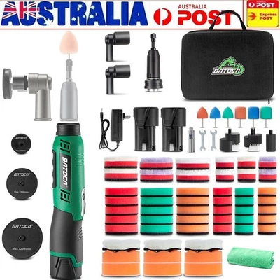 BATOCA S6 Cordless Car Polisher Buffer 12V Battery Mini Polishing Machine DA&RO - image 1 of 4