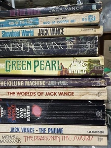 Jack Vance Vintage Sci-Fi Paperback Books Lot of 10 (LOT AD) - Picture 1 of 1