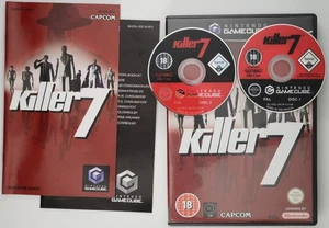 Killer 7 GameCube Rare 2005 CAPCOM 2 Disc Set | PAL | TESTED | ACTION - Picture 1 of 8