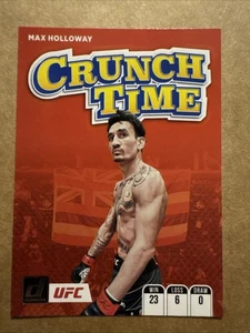 2022 Donruss UFC Crunch Time Press Proof Pink Max Holloway #16 - Bild 1 von 2