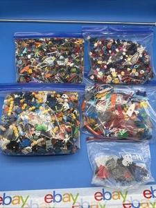 6+ Pounds Of Lego Minifigures And Accessories - Picture 1 of 22
