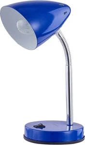 Colour Adjustable Desk Lamp, Metal, 40 W, Blue - Picture 1 of 16