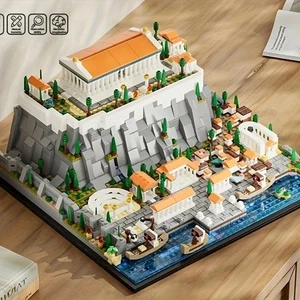MOC Acropolis of Athens Building Blocks Collectible Architecture Set for Adults - Picture 1 of 7