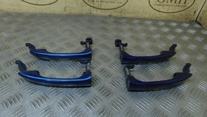 Mercedes C Klasse 4er Set Türgriff außen P/C 345u hellblau W203 2000-08U - Bild 1 von 4