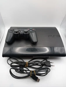 Sony Playstation 3 Super Slim PS3 Konsole getestet + Netzteil und Joystick - Bild 1 von 11