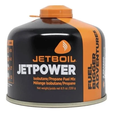 Jetboil 230g Isobutane Fuel Camping Hiking Backpacking