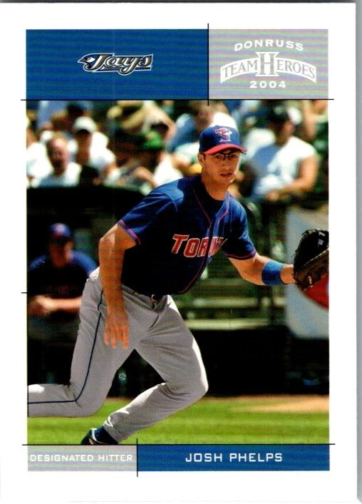 2004 Donruss Team Heroes  Baseball - #437 Josh Phelps - Image 1 of 2