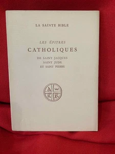 La Sainte Bible. – Les épitres catholiques de saint Jacques. Cerf, 1953, broché. - Picture 1 of 3
