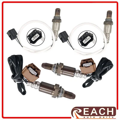 Sensor de oxígeno ascendente+abajo 4 piezas para Infiniti QX60 2014 base 3,5 L 3498CC V6 GAS DOHC Foto 1 de 4
