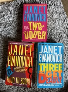 SET OF 3 STEPHANIE PLUM paperbacks by Janet Evanovich 2-4 - Picture 1 of 2
