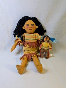 She Who Is Alone Bluebonnet TOMIE dePAOLA Native American Soft Doll 12" 1993 Vtg - Picture 1 of 21